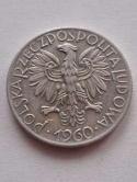 5 złotych Rybak 1960 r