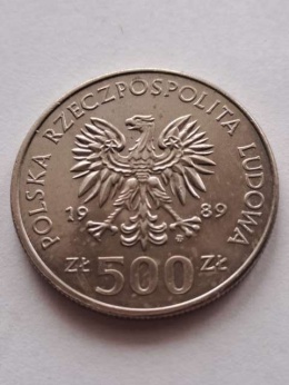 500 zł 50 Rocznica Wojny Obronnej 1989 r