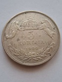 Austria 5 Koron Franciszek Józef I 1900 r