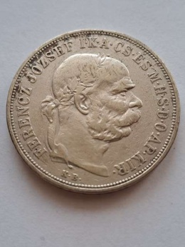 Austria 5 Koron Franciszek Józef I 1900 r
