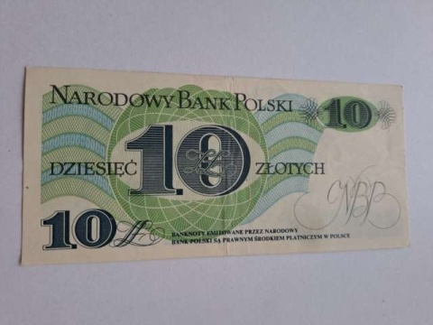 Banknot 10 zł Józef Bem 1982 r seria T