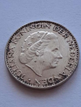 Holandia 1 Gulden Juliana 1964 r