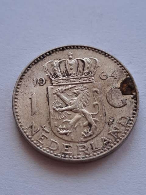 Holandia 1 Gulden Juliana 1964 r