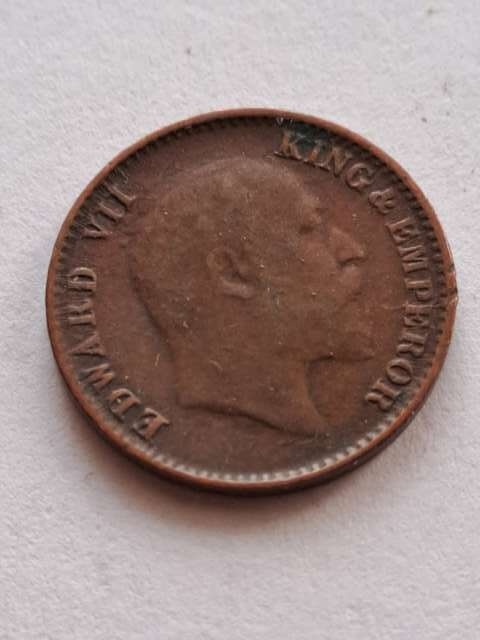 Indie 1/12 Anny Edward VII 1905 r