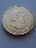 Kanada 5 Dolarów Liść 2014 r