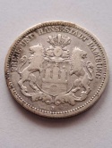 Niemcy 2 Marki Hamburg 1876 r