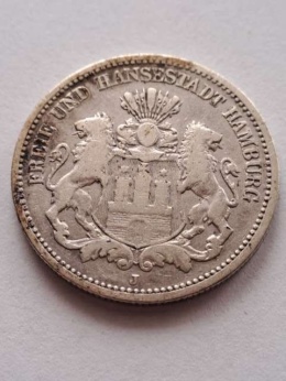Niemcy 2 Marki Hamburg 1876 r