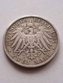 Niemcy 2 Marki Mecklemburg Schwerin 1904 r