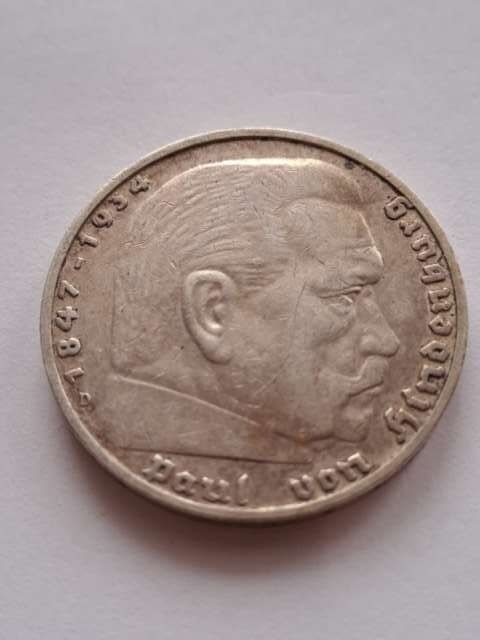 Niemcy 5 Marek Hindenburg 1935 r D