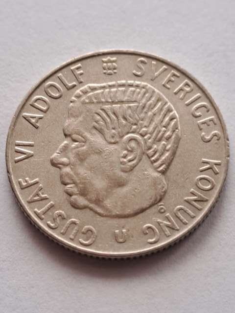 Szwecja 1 Korona Gustaf VI 1963 r