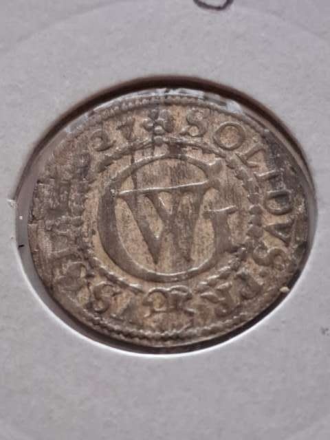 Prusy Szeląg Królewiec 1627 r