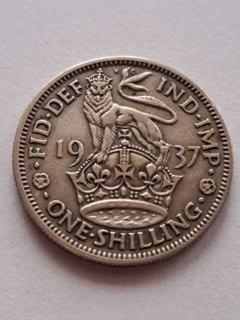 Wielka Brytania 1 Szyling Jerzy VI 1937 r