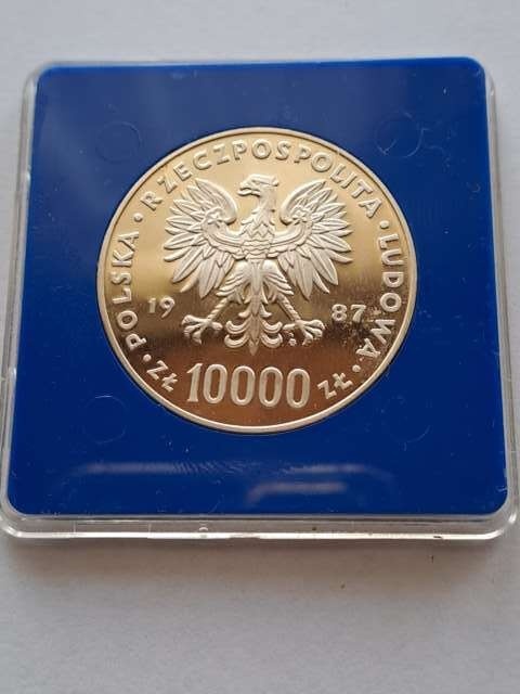 10 000 zł Jan Paweł II 1987 r