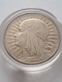10 zł Głowa Kobiety 1933 r