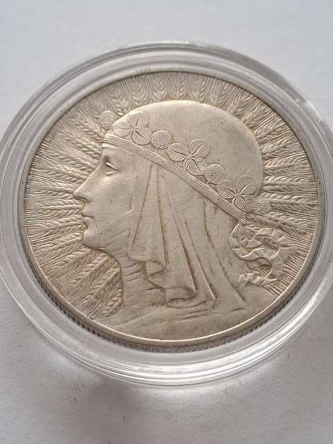 10 zł Głowa Kobiety 1933 r