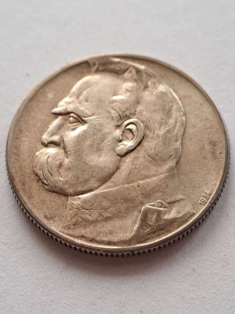 5 zł Józef Piłsudski 1934 r strzelecki