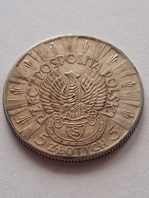 5 zł Józef Piłsudski 1934 r strzelecki