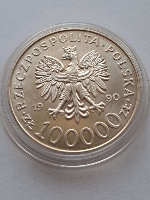 100 tys Solidarnosc typ A 1990 r