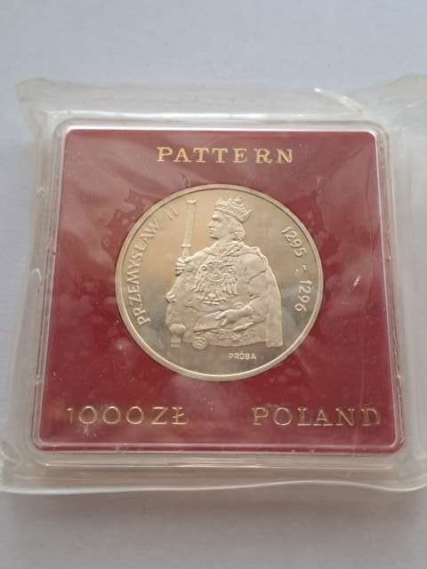 1000 zL Przemysław II 1985 r zgrzewa bankowa
