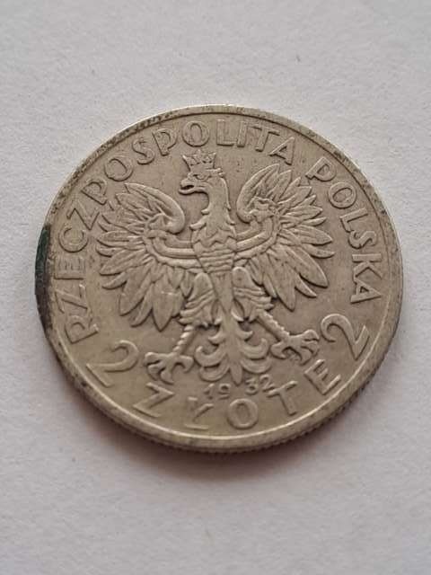 2 zł Głowa Kobiety 1932 r