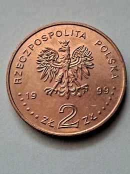 2 zł Juliusz Słowacki 1999 r