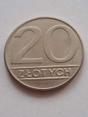 20 złotych 1989 r