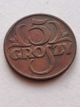 5 Groszy 1939 r