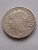 5 zł Głowa Kobiety 1933 r