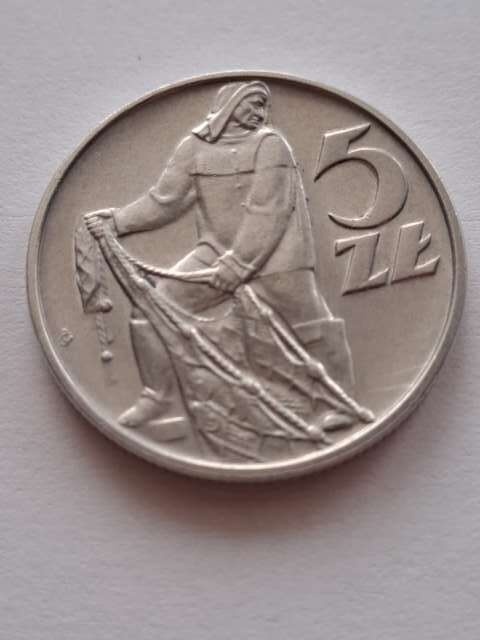 5 zł Rybak 1971 r