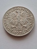 5 zł Rybak 1974 r