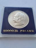 50 tys Józef Piłsudski 1988 r