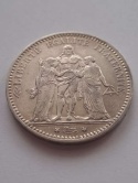 Francja 5 Franków Herkules 1874 r
