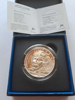 Francja 20 Euro W. Shakespeare 2022 r proof