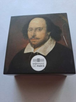 Francja 20 Euro W. Shakespeare 2022 r proof