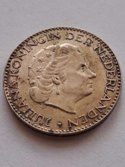 Holandia 1 Gulden Juliana 1955 r