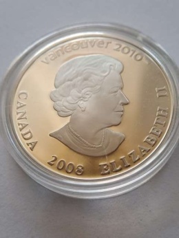 Kanada 25 Dolarów Vancouver 2008 r