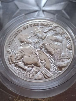 Malta 5 Euro 2022 r Kinghts of the Past