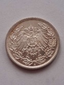 Niemcy 1/2 Marki Wilhelm II 1914 r A