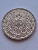 Niemcy 1/2 Marki Wilhelm II 1914 r A