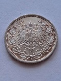 Niemcy 1/2 Marki Wilhelm II 1915 r A