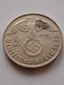 Niemcy 2 Marki Hindenburg 1937 r D