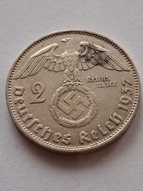 Niemcy 2 Marki Hindenburg 1937 r D