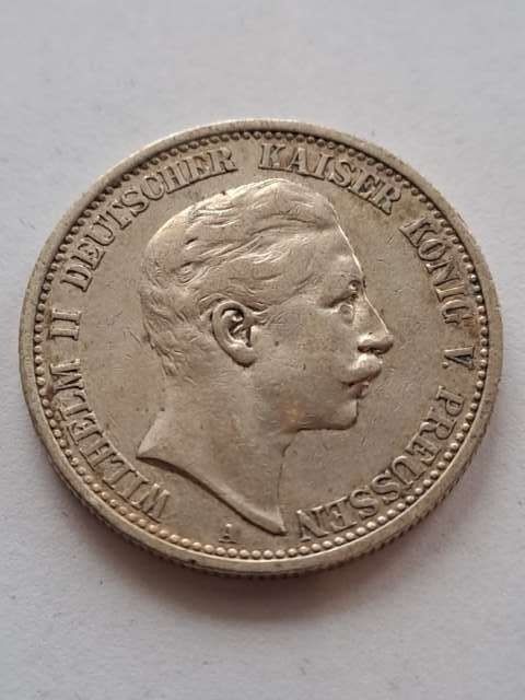 Niemcy 2 Marki Prusy 1907 r