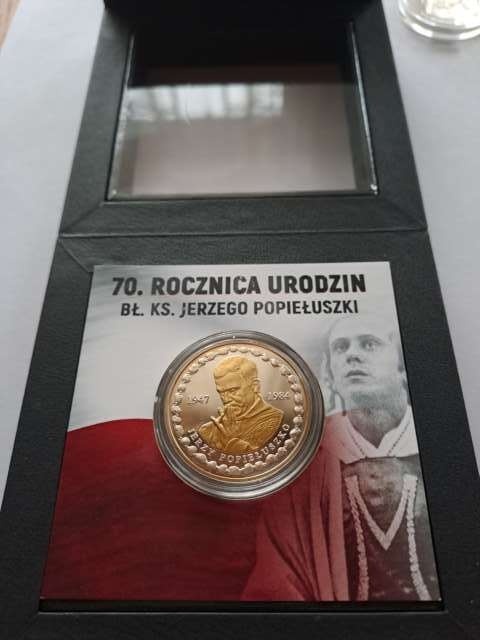 Numizmat BŁ. KS. Jerzy Popiełuszko