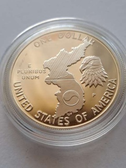USA Dollar Wojna Koreańska 1991 r P