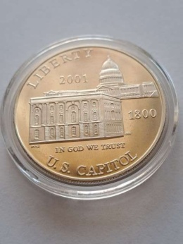 USA Dollar Capitol 2001 r P
