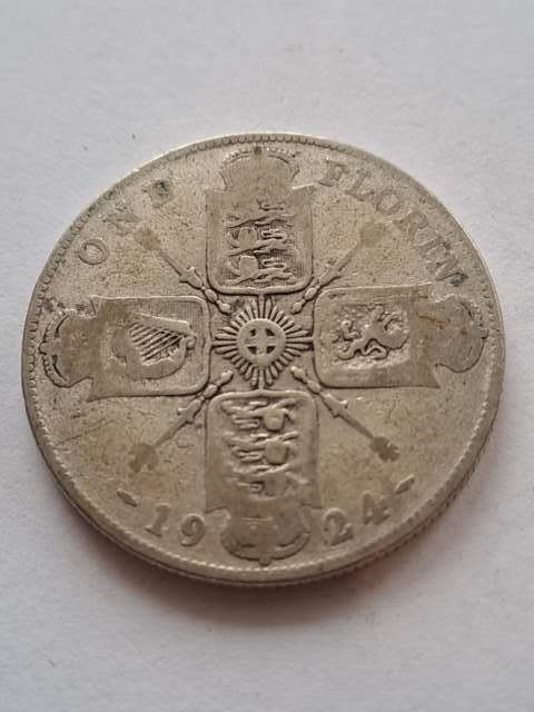 Wielka Brytania 1 Florin Jerzy V 1924 r