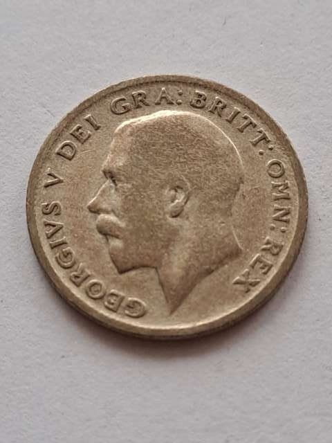 Wielka Brytania 6 Pensów Jerzy V 1921 r