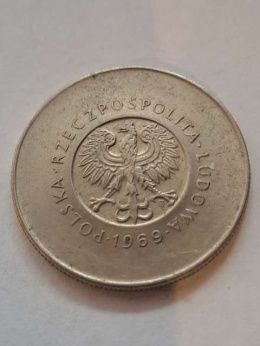 10 zł Dwudziesta Piąta Rocznica PRL 1969 r