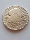 10 zł Głowa Kobiety 1933 r